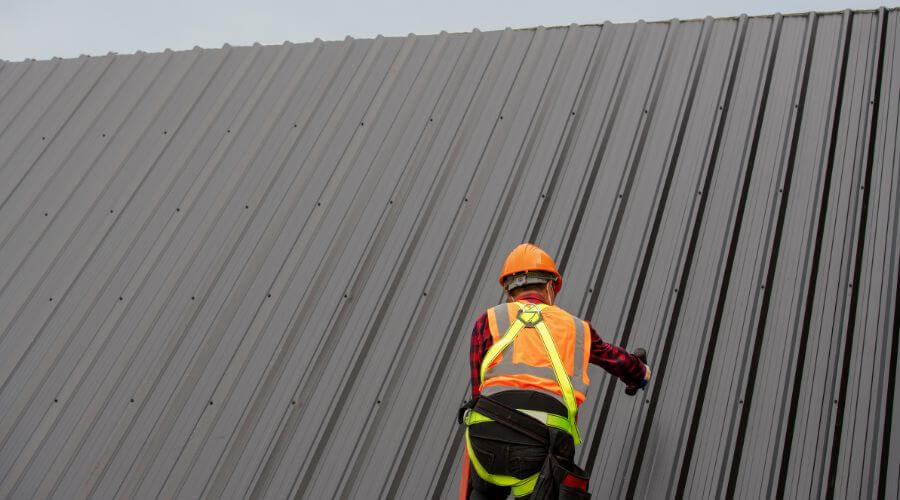 Professional metal roof installation services in Mosinee, WI